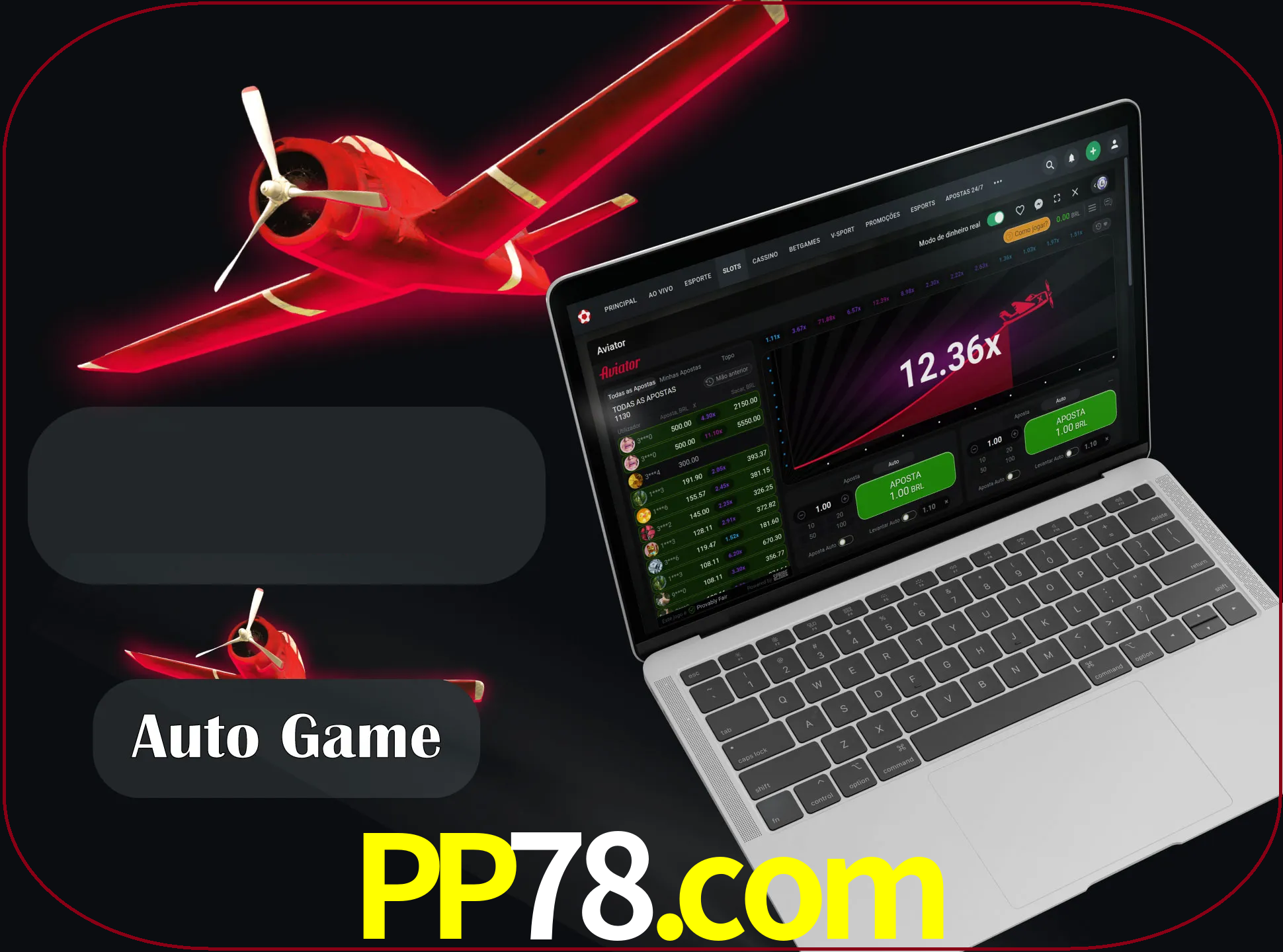 No modo automático, os jogos apostam e sacam seu dinheiro automaticamente.