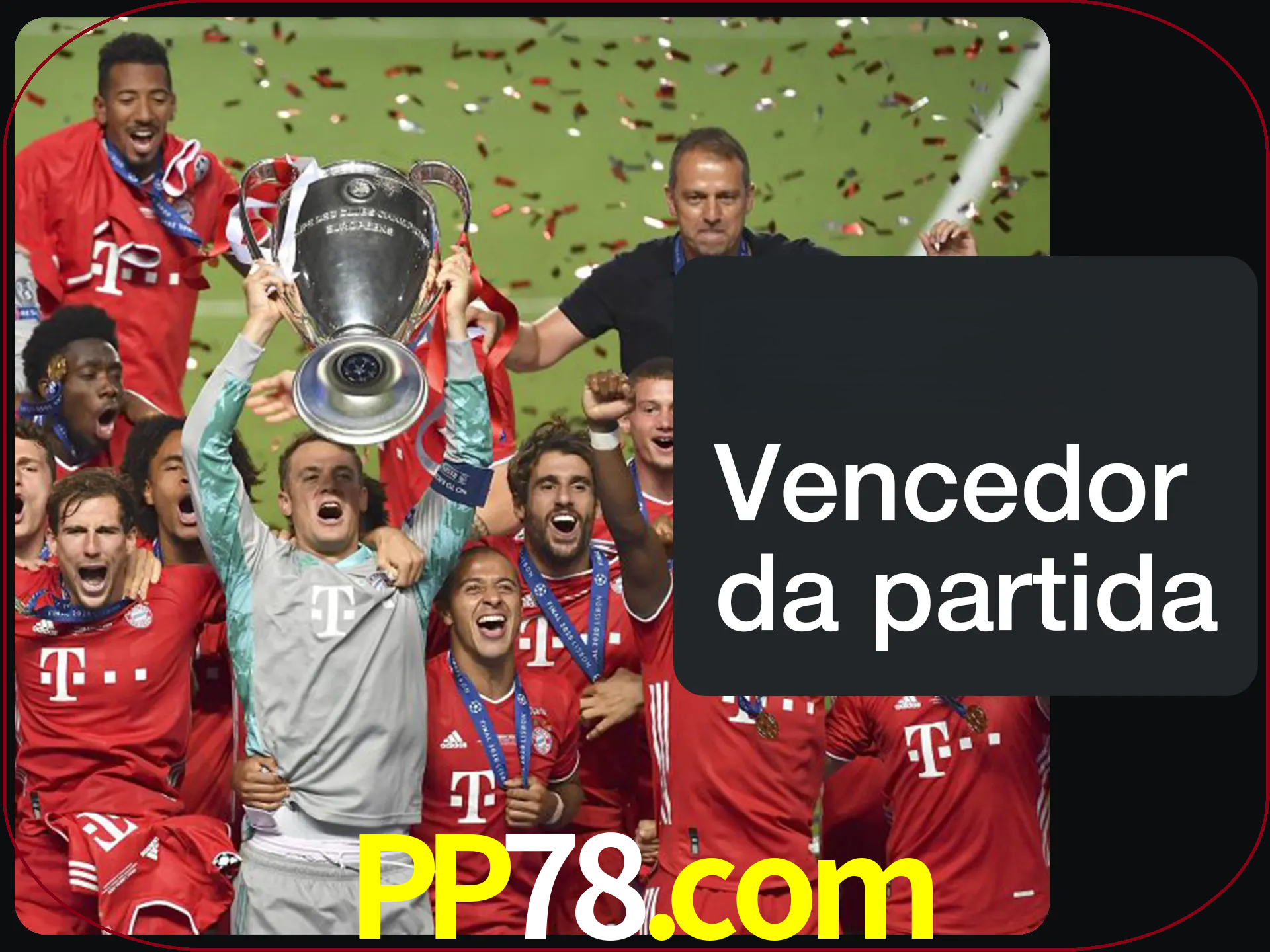 Aposte no vencedor e ganhe uma grande quantia de dinheiro.